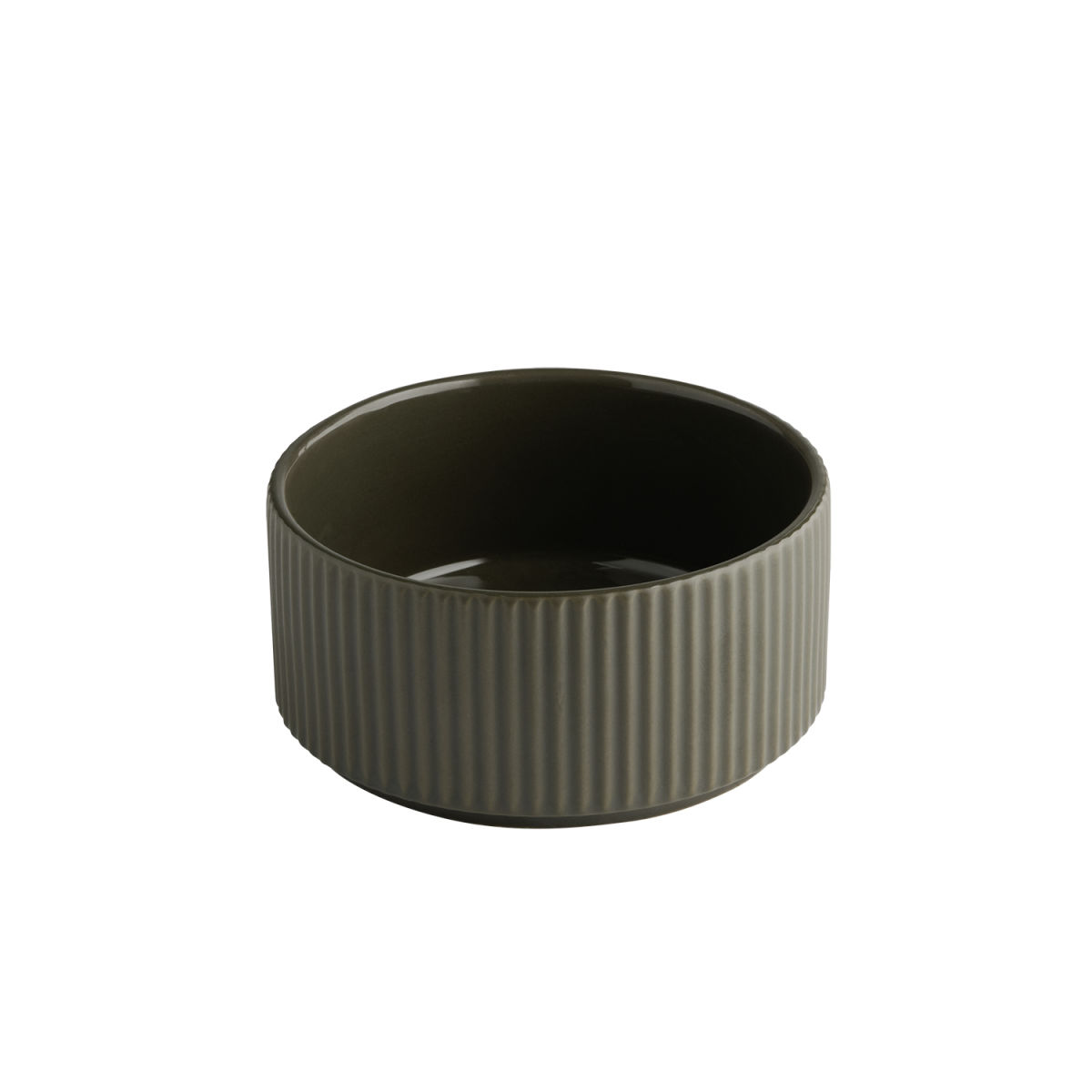 APS Schale -THE GRID-; 350 ml, 12.5x6 cm (ØxH); braun; 6 Stück / Pack