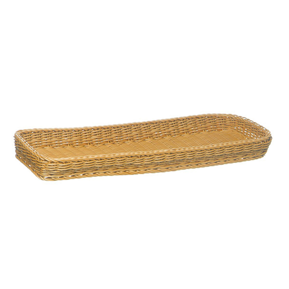 APS Korb PROFI LINE, Polypropylen, eckig 40x30x5 cm (LxBxH); natur; rechteckig