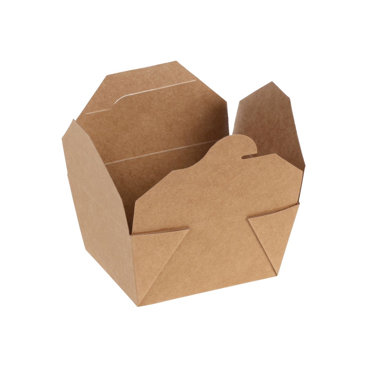 naturesse Box Kraft/PLA 660 ml, 9x11.2x6.5 cm (LxBxH); braun; 450 Stück / Pack