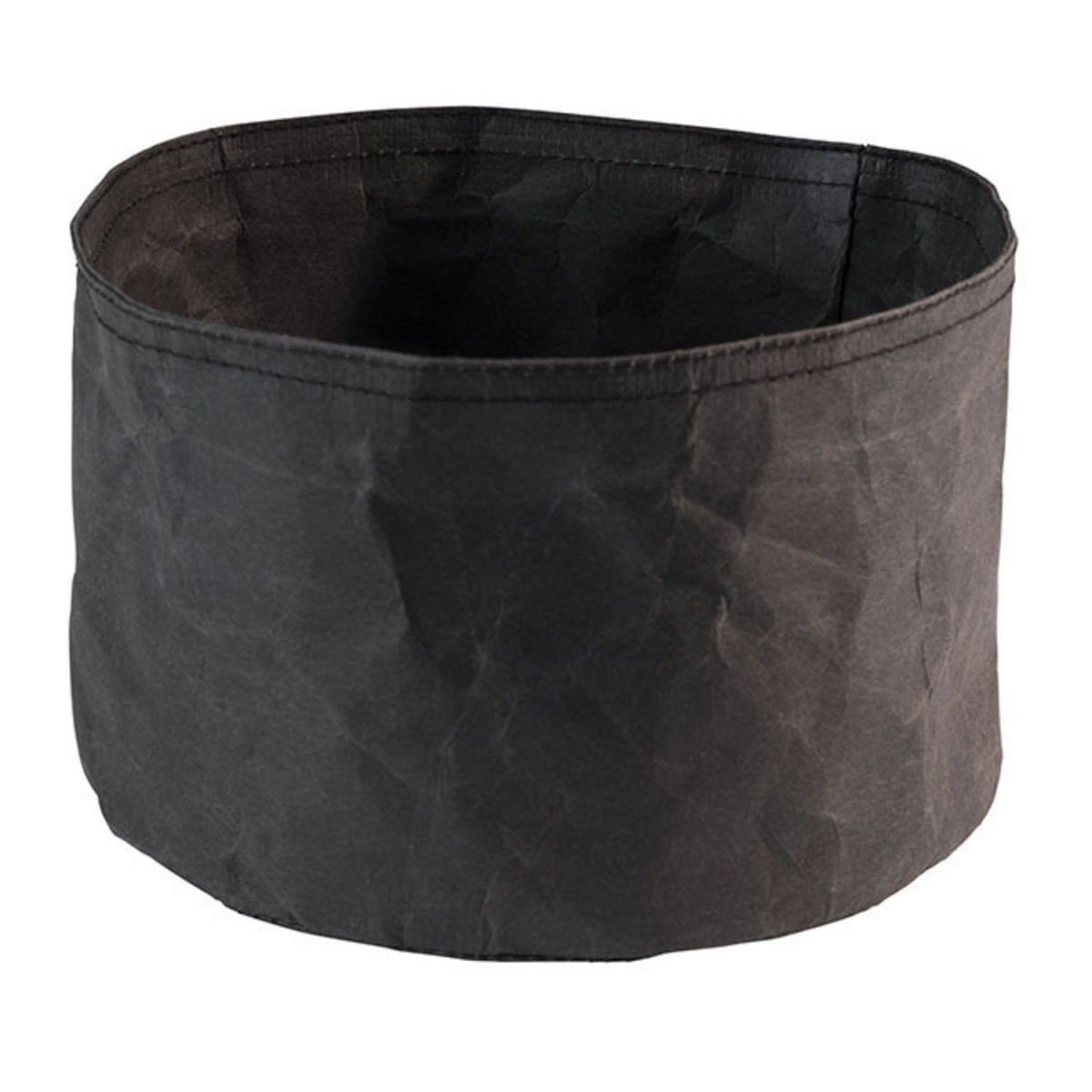 APS Brottasche, 70 % Naturfaser/30 % Kunstharz; 20x20x20x13 cm (LxBxØxH); schwarz; rund