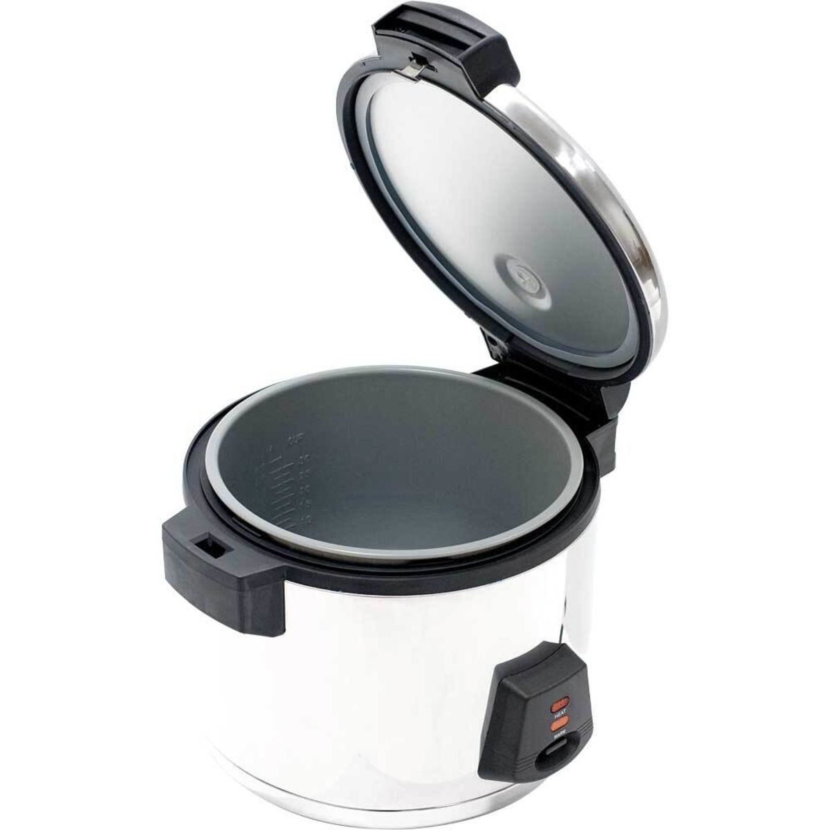 Pentola per riso, 6 litri Stalgast; 6000 ml, 47x42x35 cm (LxPxH); argento/nero