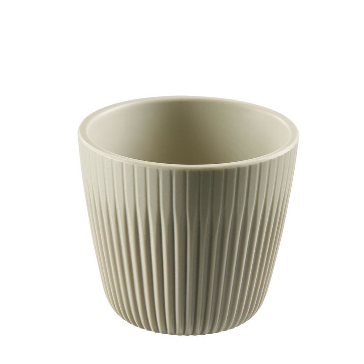 APS Schale -LINEO-, 6er Set , Ø 7 cm, H: 6,5 cm, 90 ml , Melamin, braun ,; 180 ml, 8.5x8.5x7.5 cm (LxBxH); grau; rund