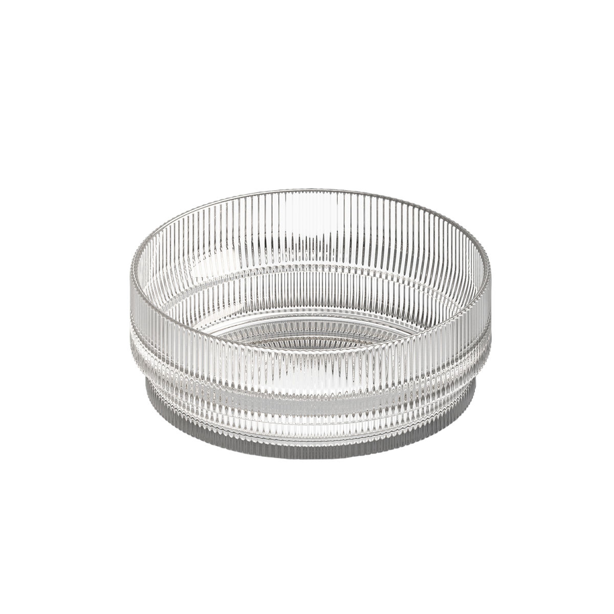 APS Schale -THE GRID-; 450 ml, 14x5.5 cm (ØxH); transparent; 6 Stück / Pack