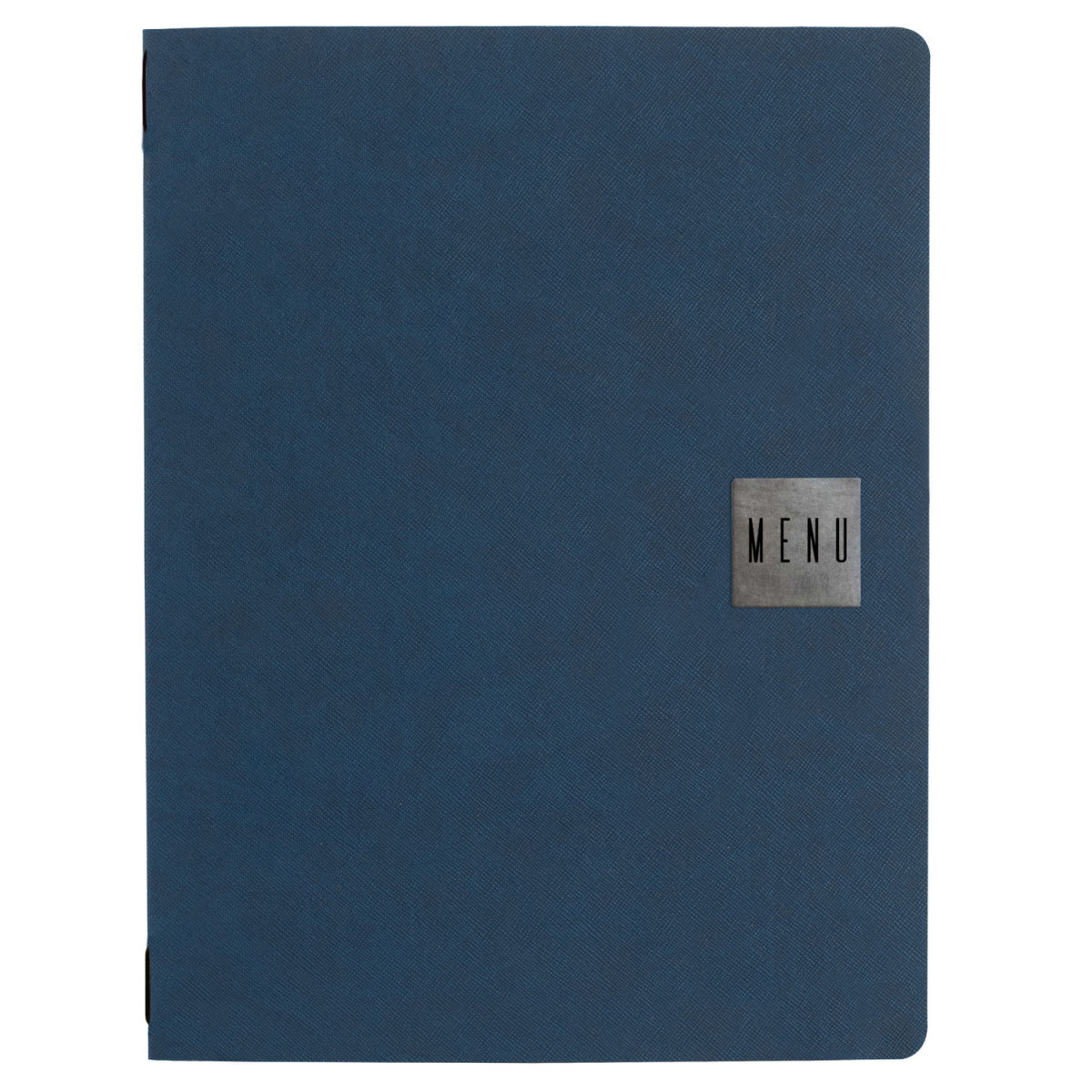 STIL CASA Stil casa, 12-teiliges Menükarten-Set A4, Polyurethan, drei Innenhüllen aus Kunststoff, elastischer Umschlaghalter kobaltblau; 12 Stück / Pack