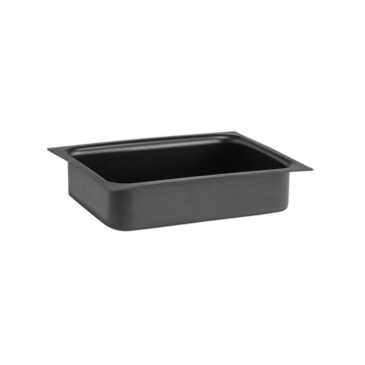 GN 2/4 Einsatz VALO, Polystyrol 31x25x6 cm (LxBxH); schwarz
