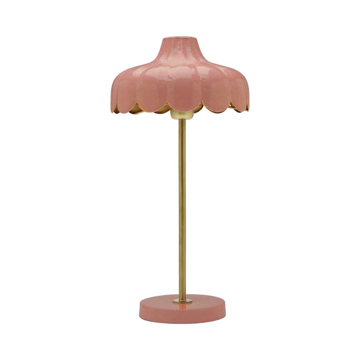 Lampada da tavolo Wells PR Home; 50x24x50 cm (LxLxH); rosa