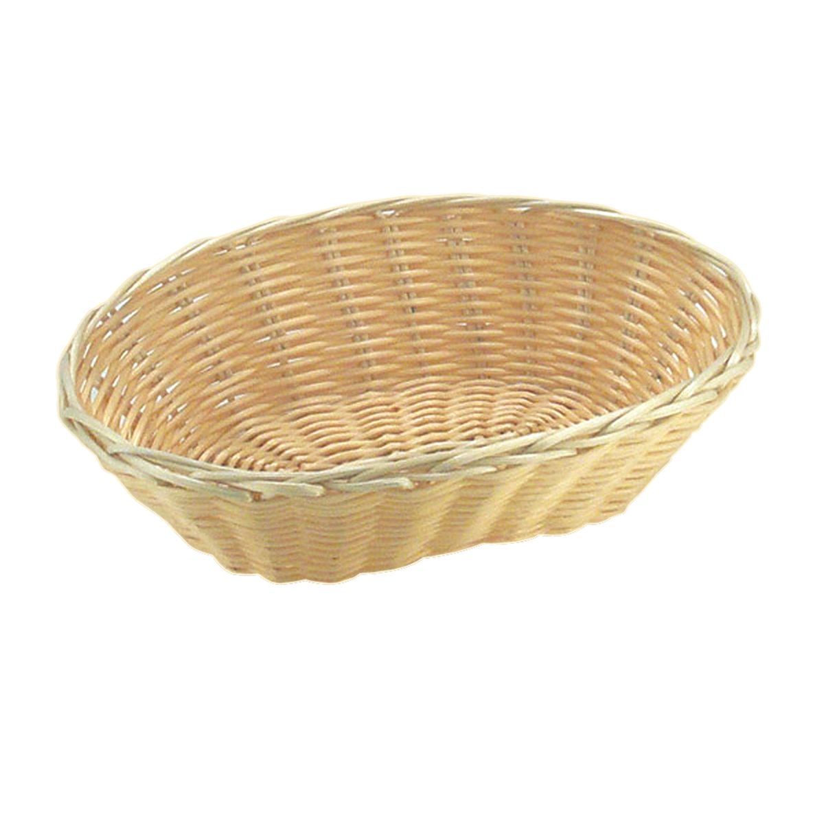 APS Korb BASIC, Polypropylen, oval 23x15x6 cm (LxBxH); natur; oval