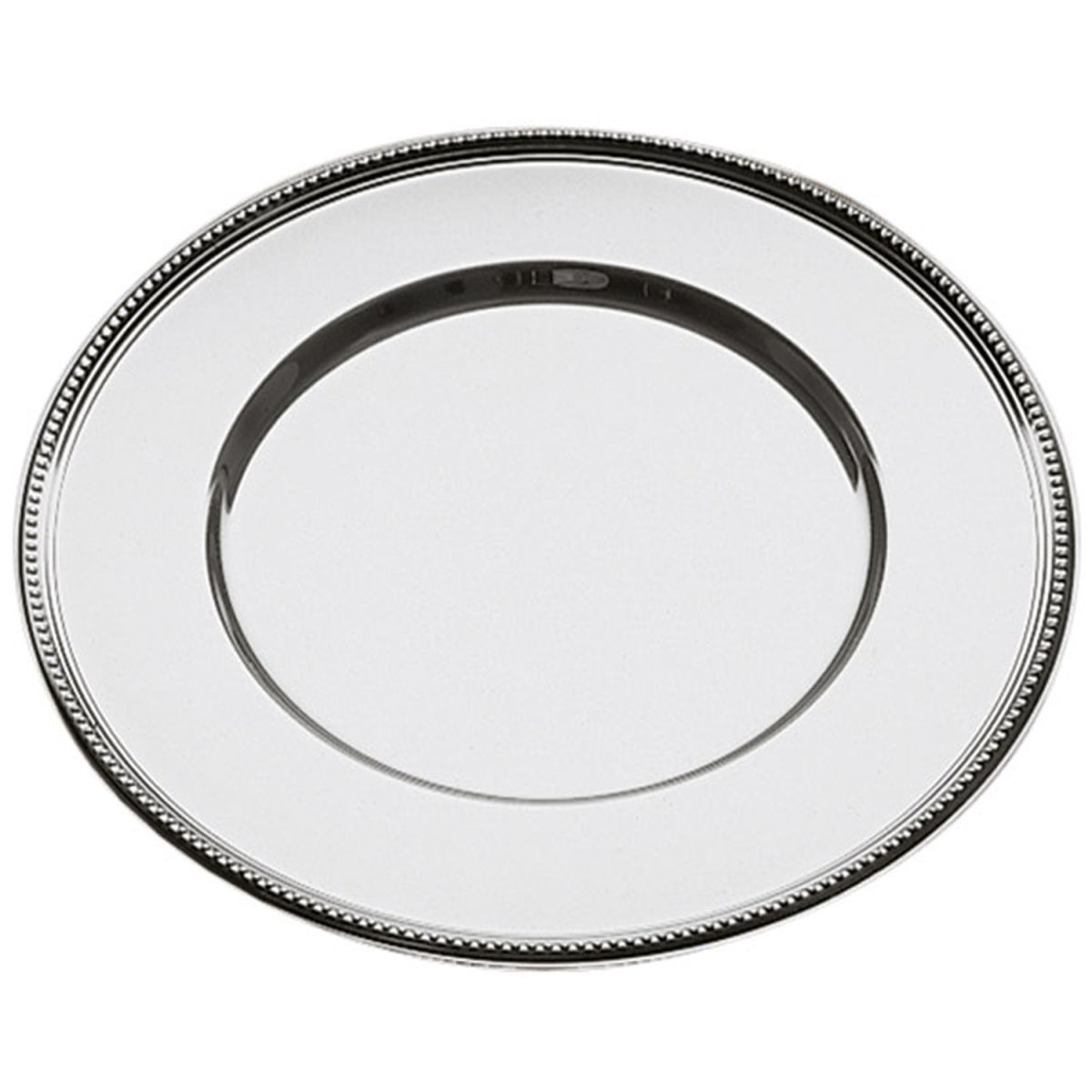 APS Platzteller, Edelstahl hochglanzpoliert; 33x33x33x2.5 cm (LxBxØxH); silber; rund