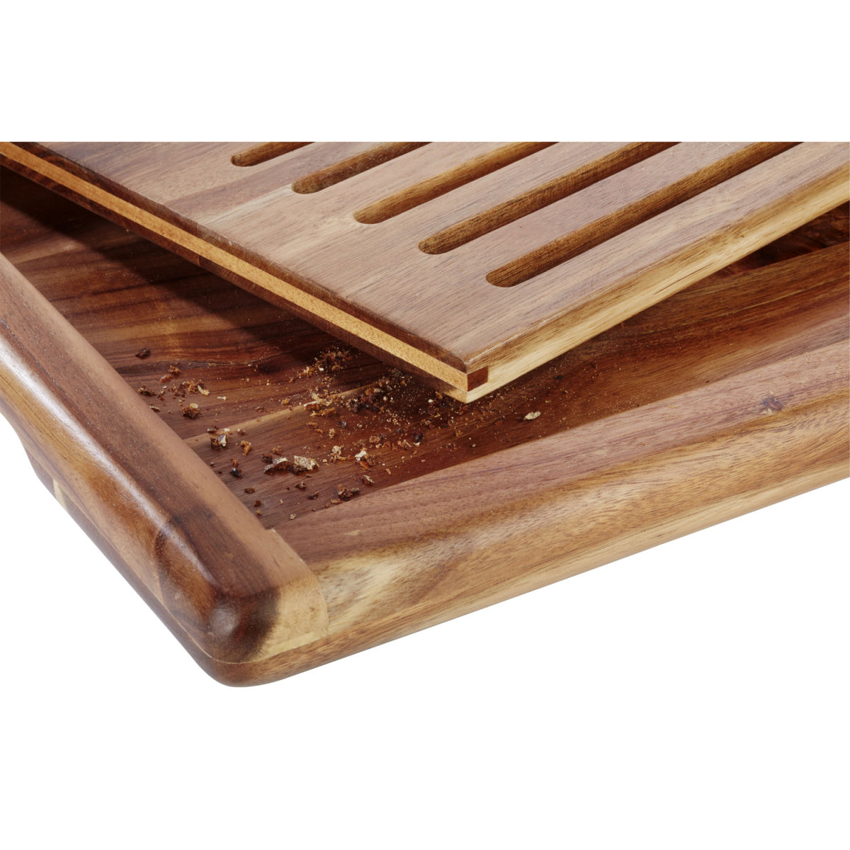 APS Broodsnijplank Akazia; 53x32.5x2.5 cm (LxBxH); bruin
