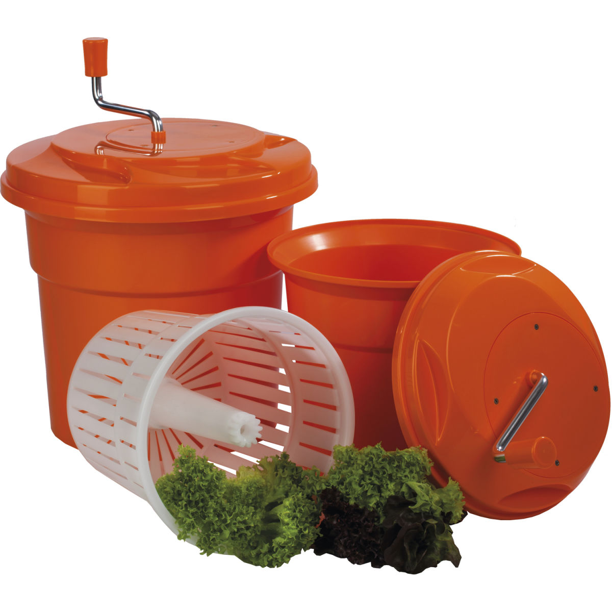 Schneider Salatschleuder 12 l, 32x43.5 cm (ØxH); rot; rund