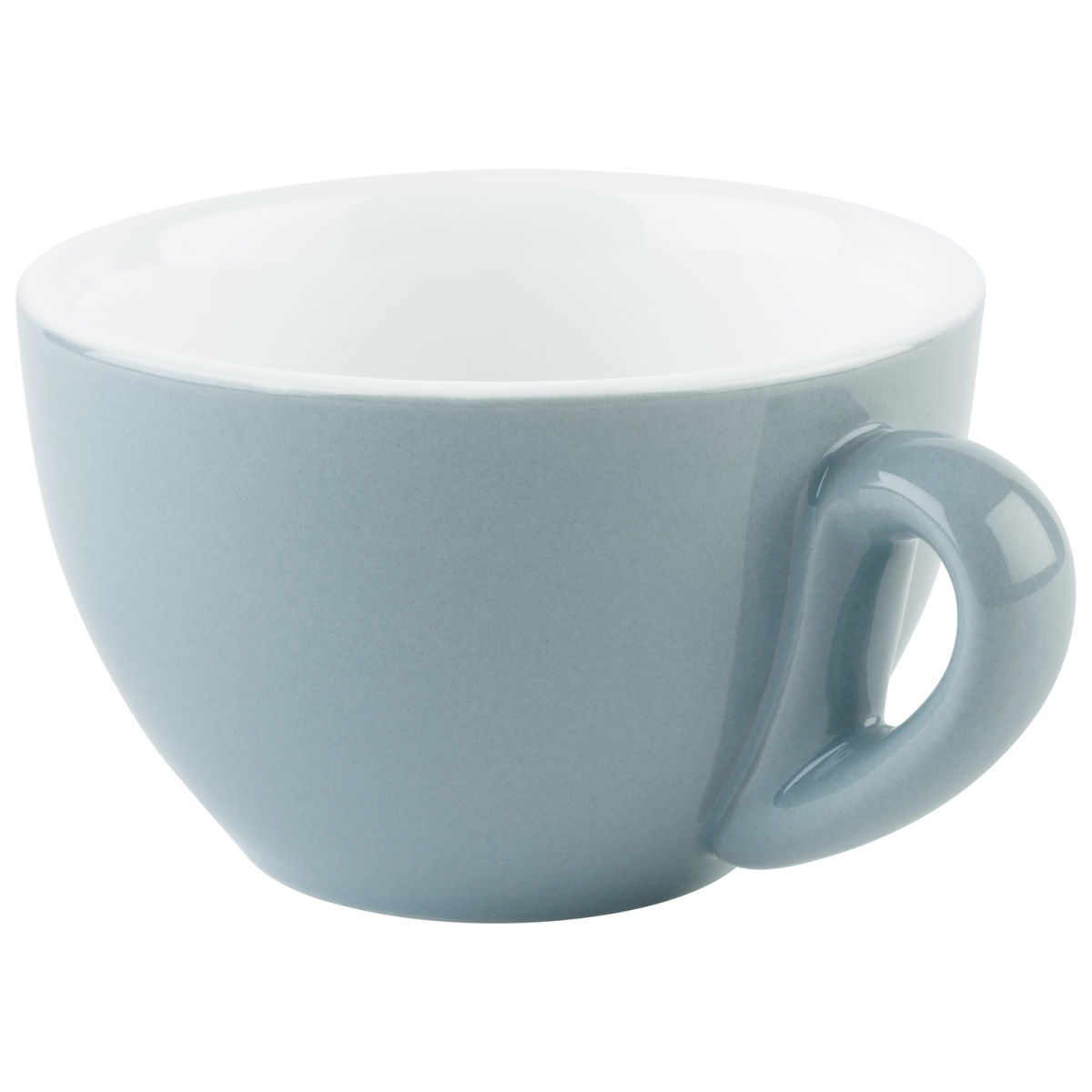APS Kaffeetasse SNUG, Porzellan 200 ml, 9.5x9.5x6 cm (LxBxH); blau; 6 Stück / Pack
