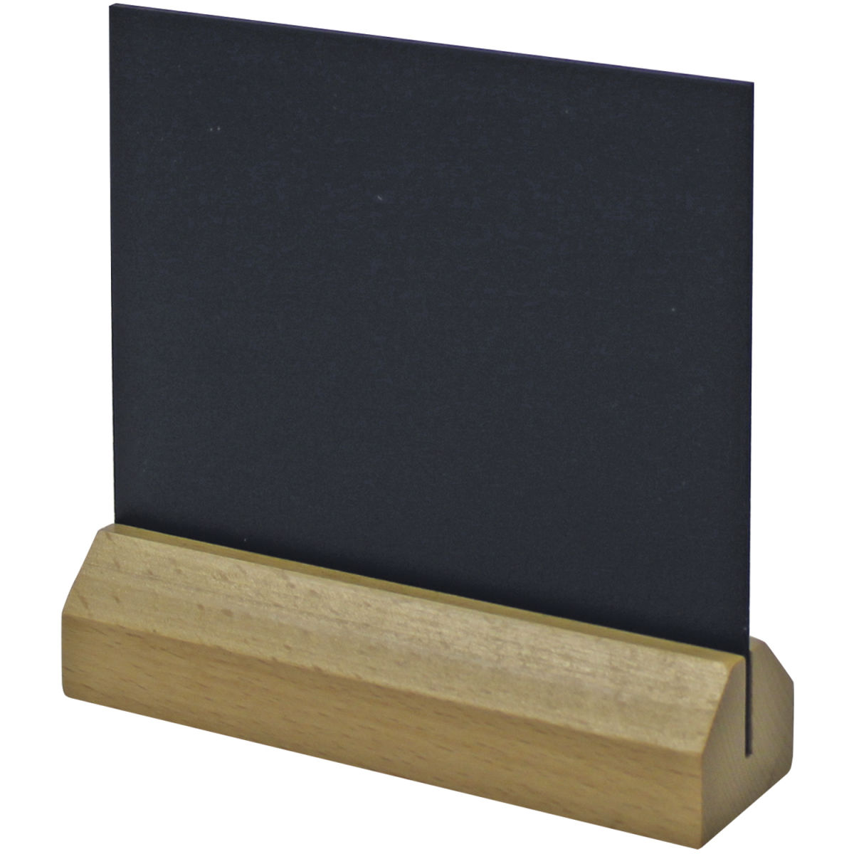 Schneider Tischaufsteller Materialmix 13.8x10.5 cm (BxH); schwarz; rechteckig
