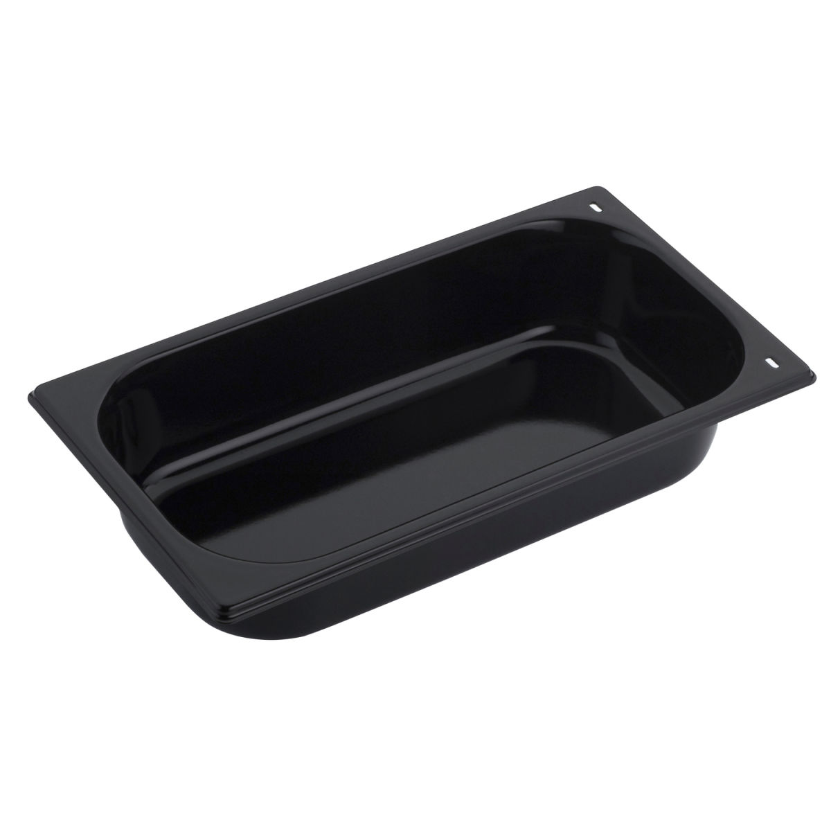 Schneider Backblech GN 1/2 GN 1/3, 32.5x17.6x6.5 cm (LxBxH); schwarz; rechteckig
