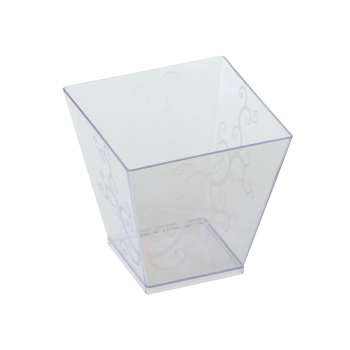 designline Becher KOVA Volute PS 200 ml, 7.2 cm (H); transparent; 400 Stück / Pack