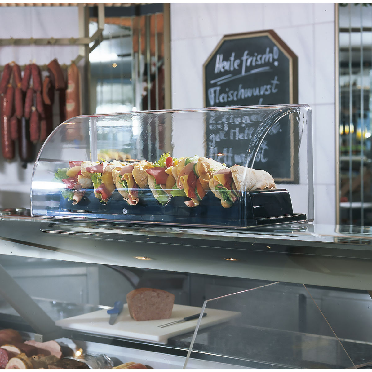 Vetrina APS; 65x38x34x25 cm (LxLxHxP); trasparente