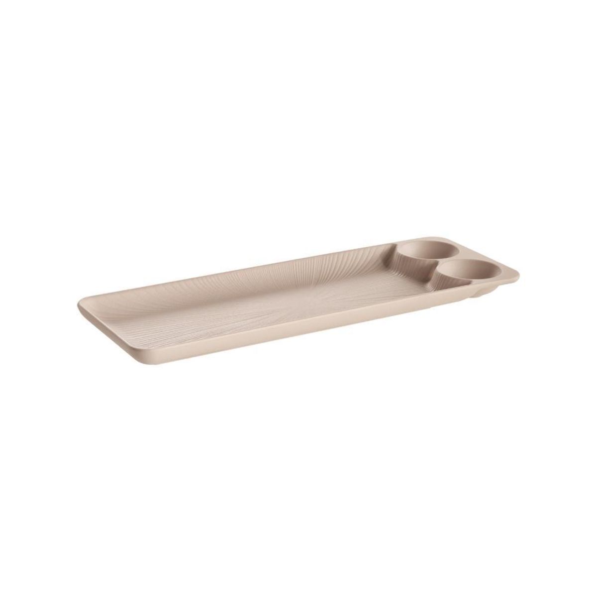 APS Teller NERO, Melamin, eckig; 41x15x2.5 cm (LxBxH); beige; rechteckig
