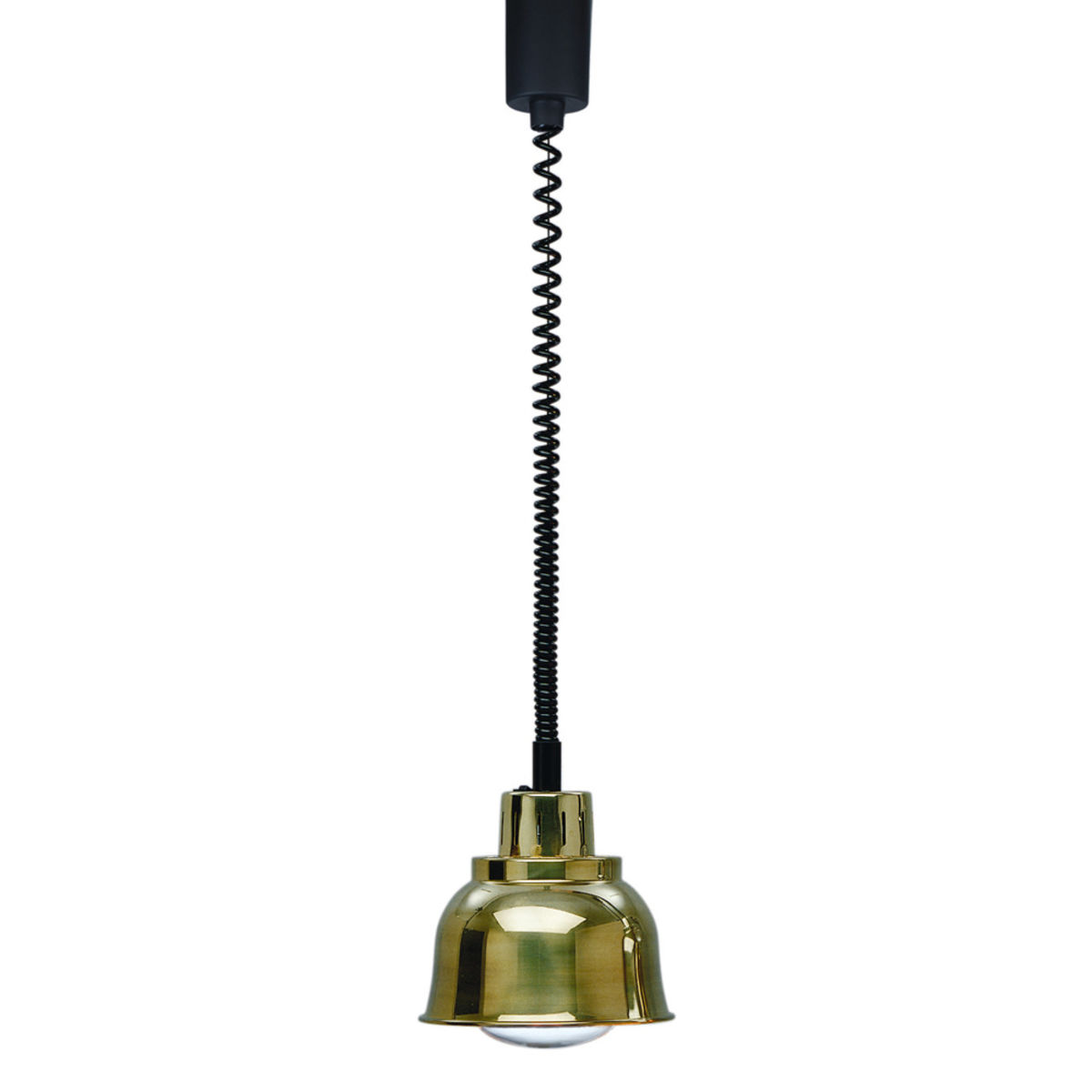 Scholl Wärmestrahler massiv, 170 cm (H); messing