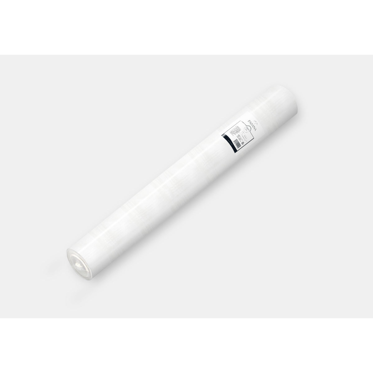 FASANA Damast-Tischtuchrollen 100x5000 cm (BxL); perlweiß; zylinderförmig; 6 Stück / Pack