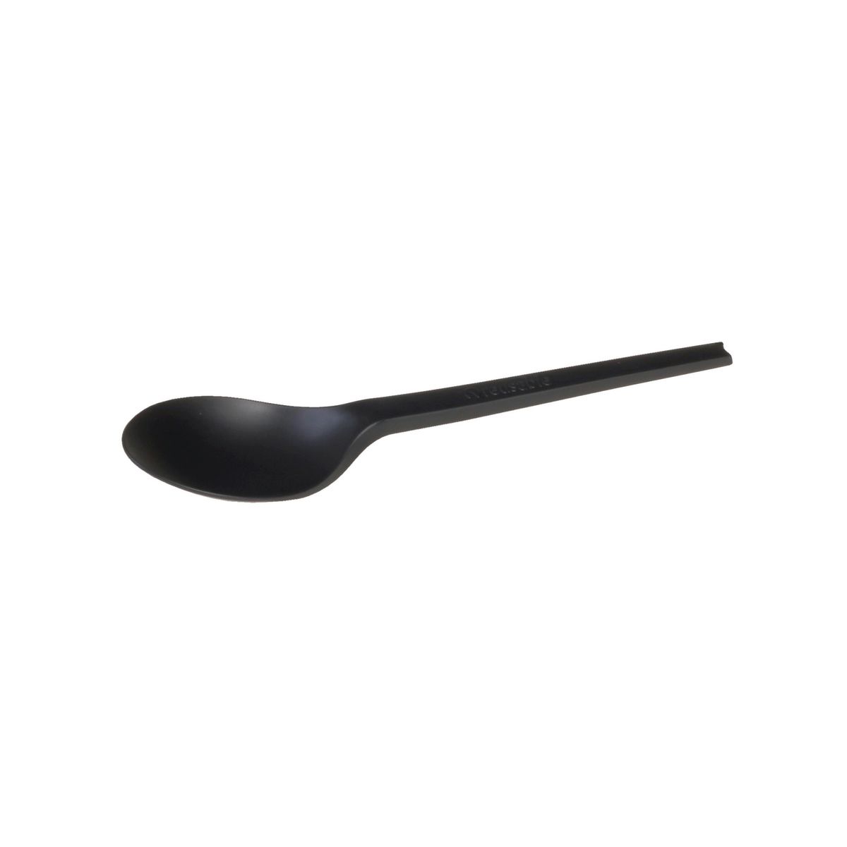 naturesse Kaffeelöffel REUSABLE CPLA 12.8 cm (L); schwarz; 1000 Stück / Pack