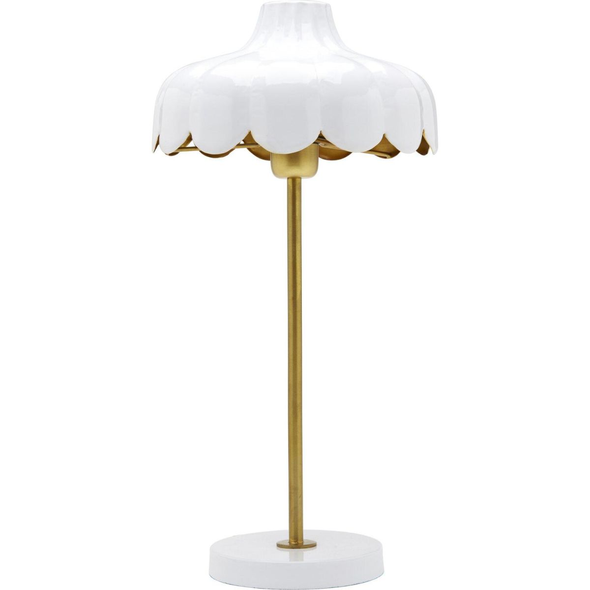PR Home Tischleuchte Wells 50x24x50 cm (LxBxH); weiß