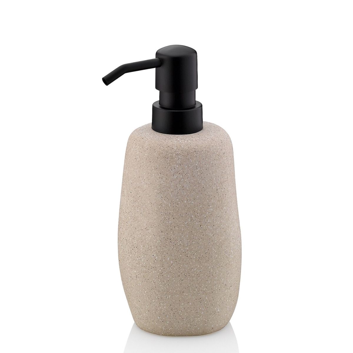 kela Seifenspender Roda Zement 200 ml, 18 cm (H); beige; rund