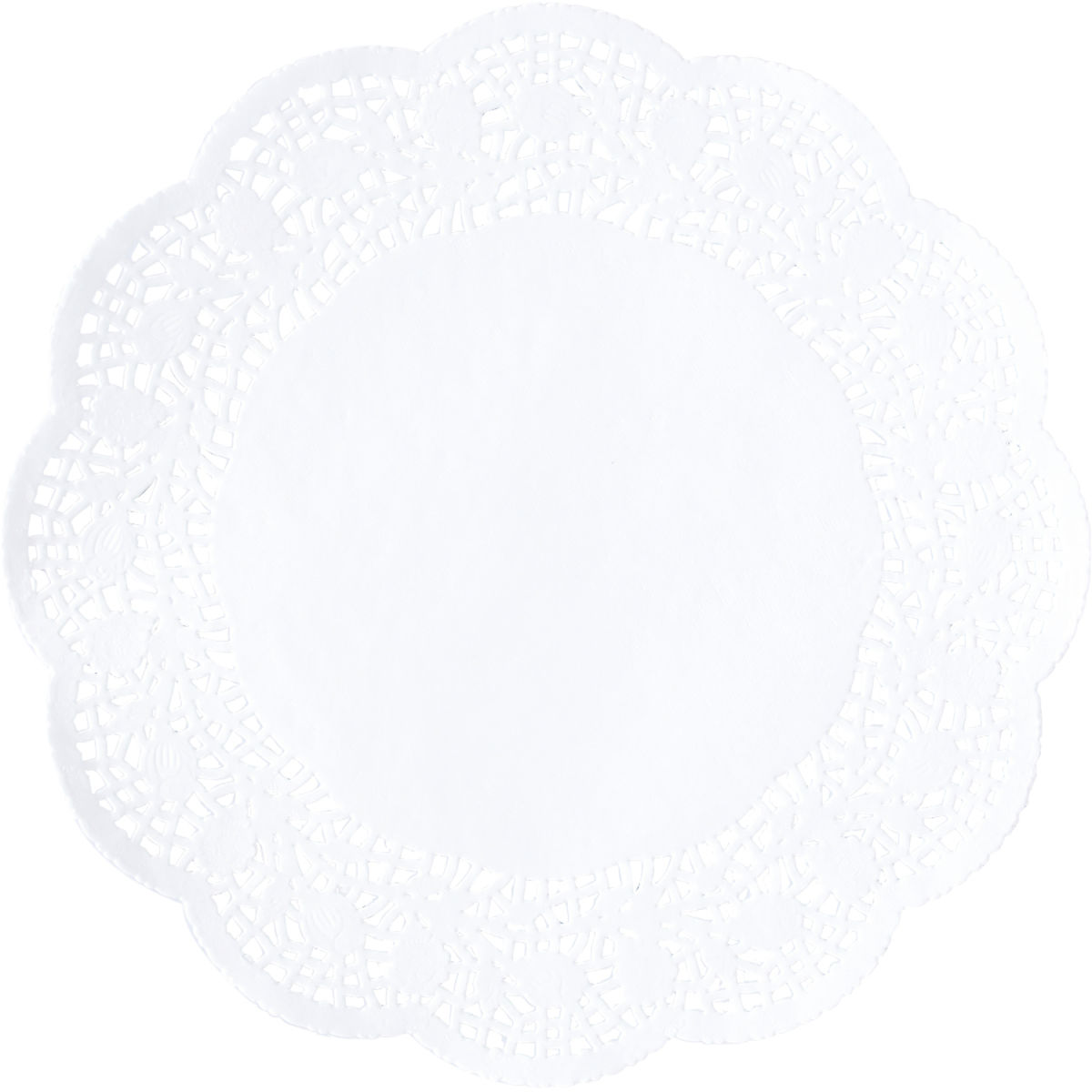 Schneider Tortenspitzen 42 cm (Ø); weiß; 100 Stück / Pack