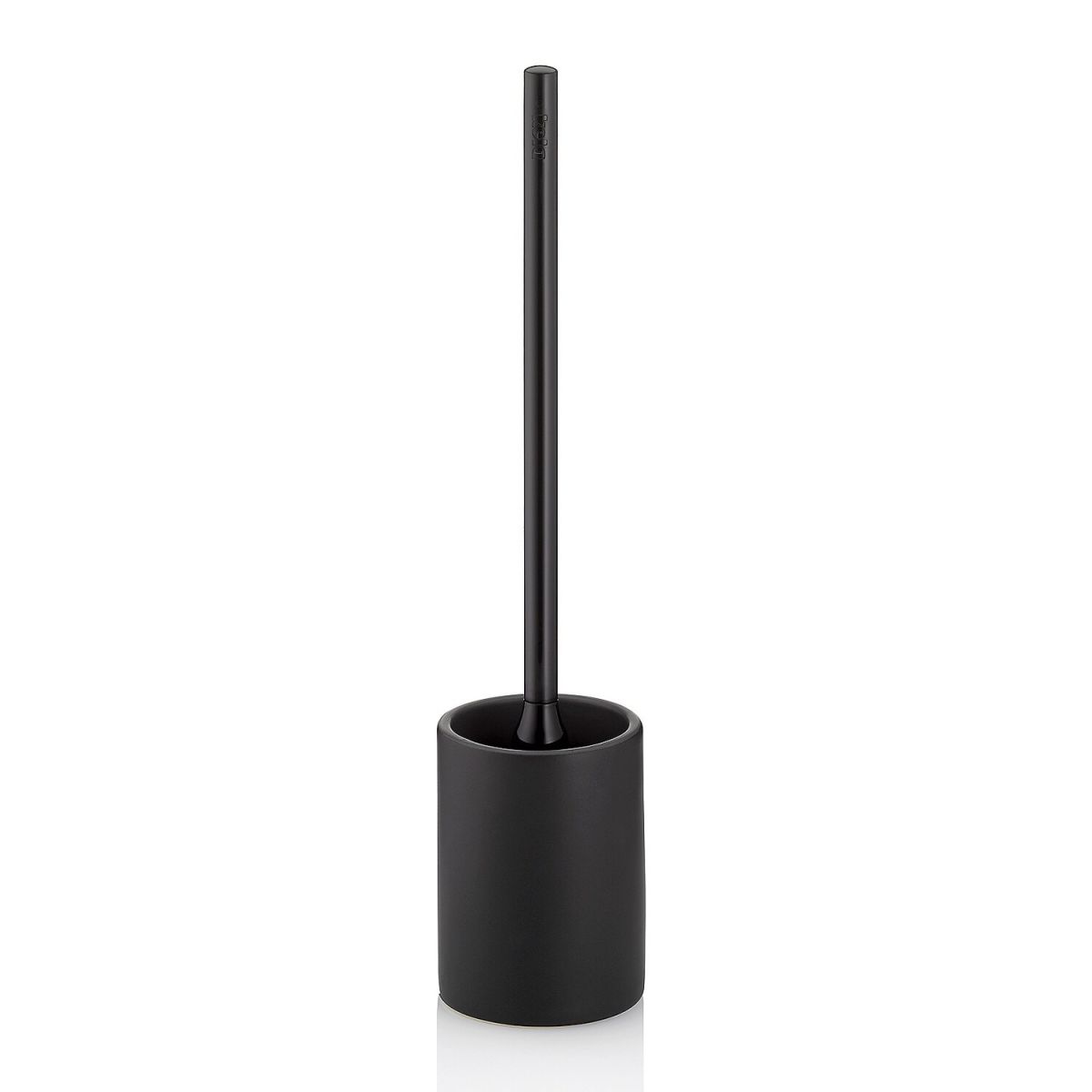 kela Wc-Garnitur Matsi Keramik 10.5x44.5 cm (ØxH); schwarz