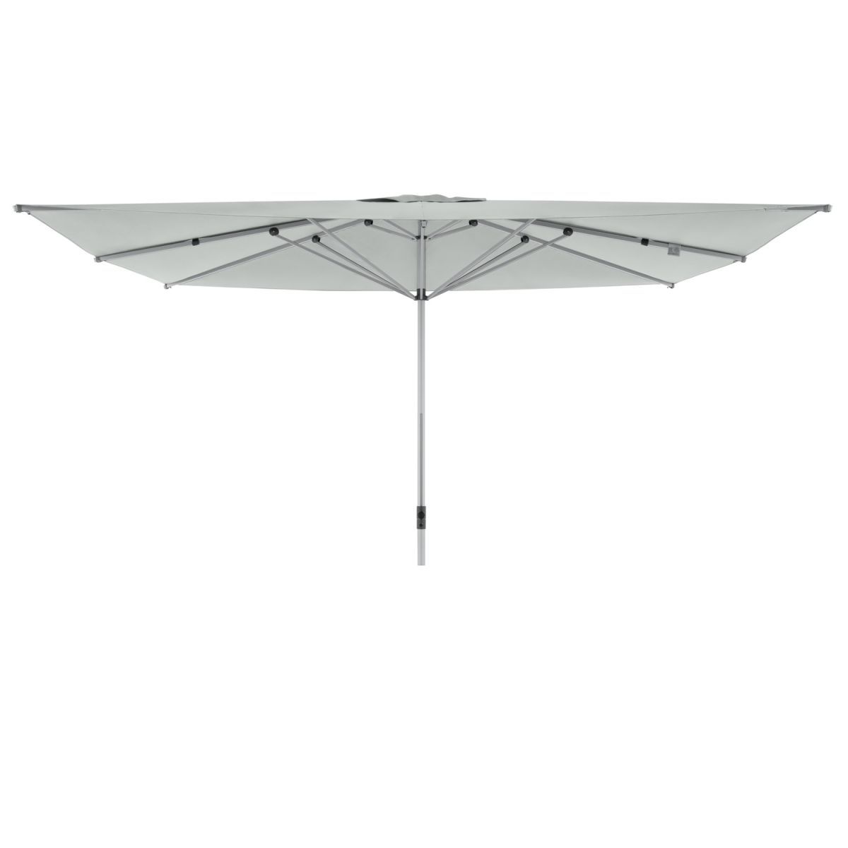 Doppler Gastro Sonnenschirm Alu Expert; 400x300x279 cm (LxBxH); hellgrau