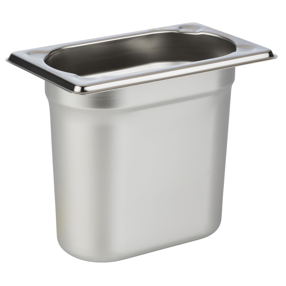 APS GN 1/9 Behälter, Edelstahl GN 1/9, 1.5 l, 17.6x10.8x15 cm (LxBxT); silber