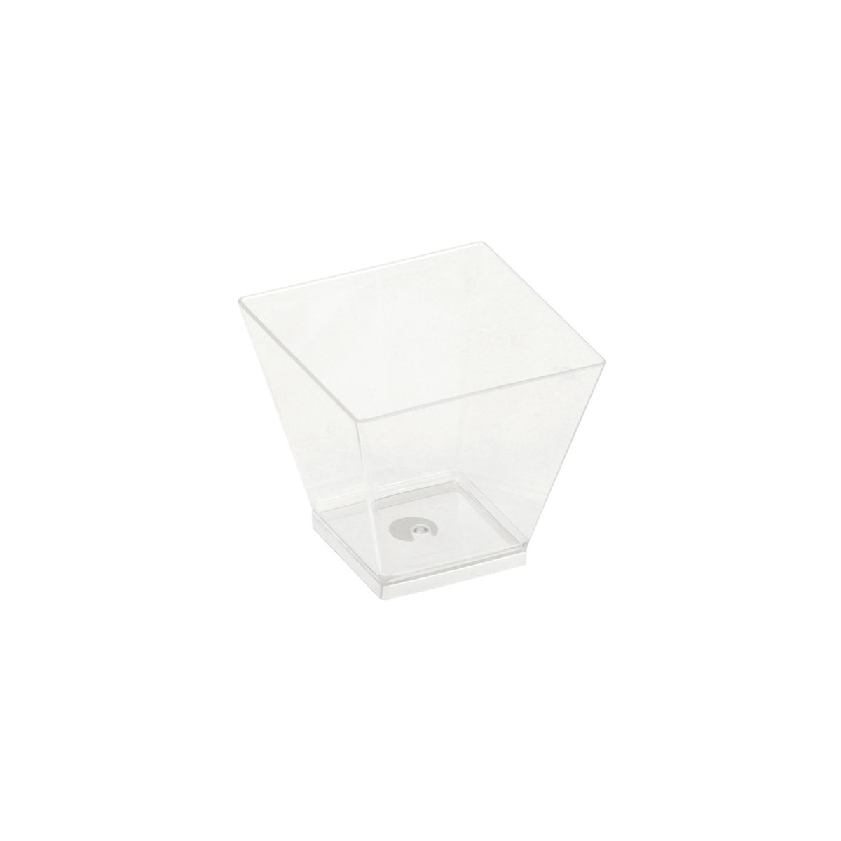 naturesse Becher KOVA PLA 60 ml, 4.5 cm (H); transparent; 300 Stück / Pack