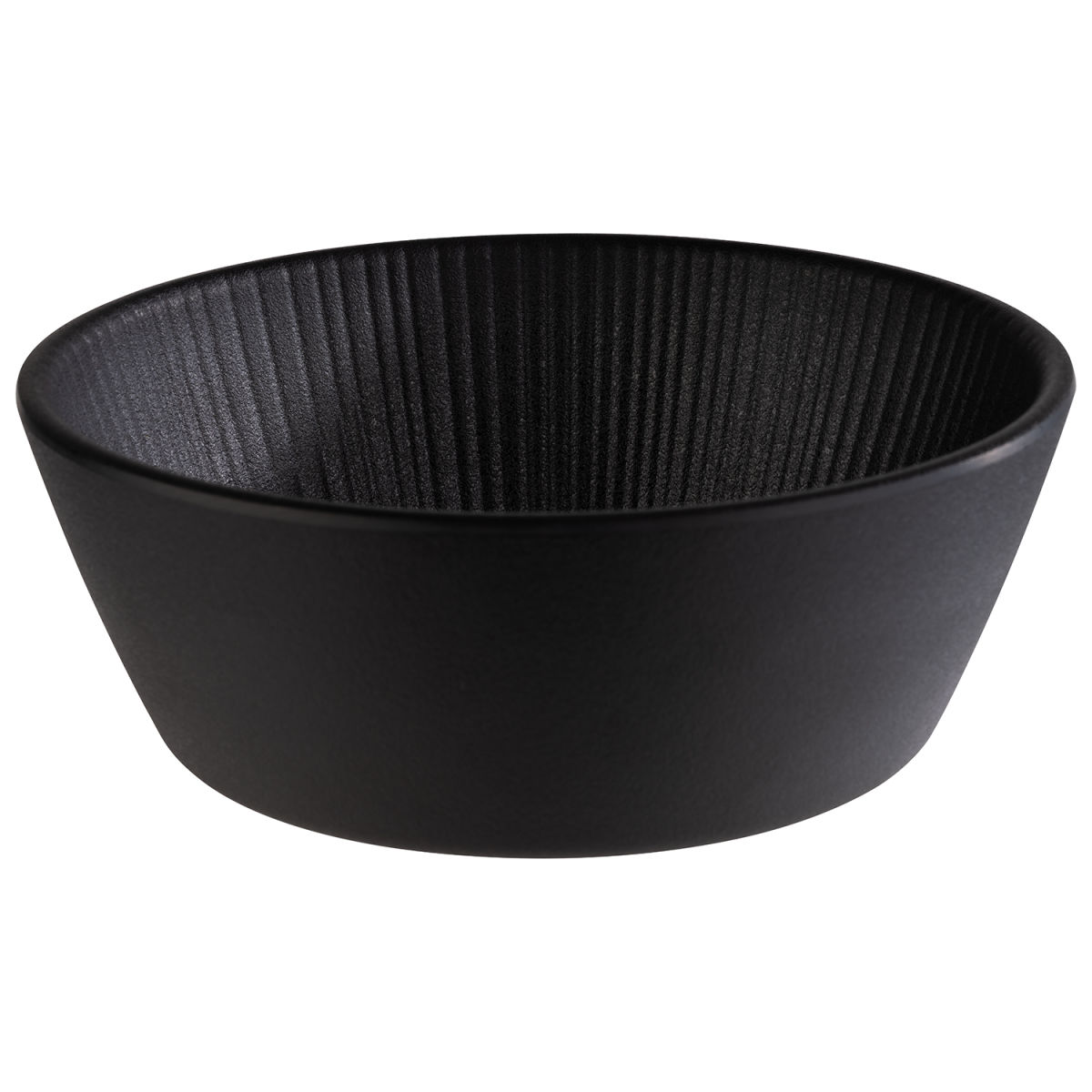 APS Schüssel NERO, Melamin; 450 ml, 15.5x5.5 cm (ØxH); schwarz; rund