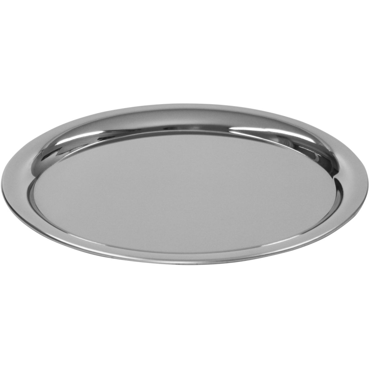 Schneider Serviertablett 18x23 cm (LxB); edelstahl; oval