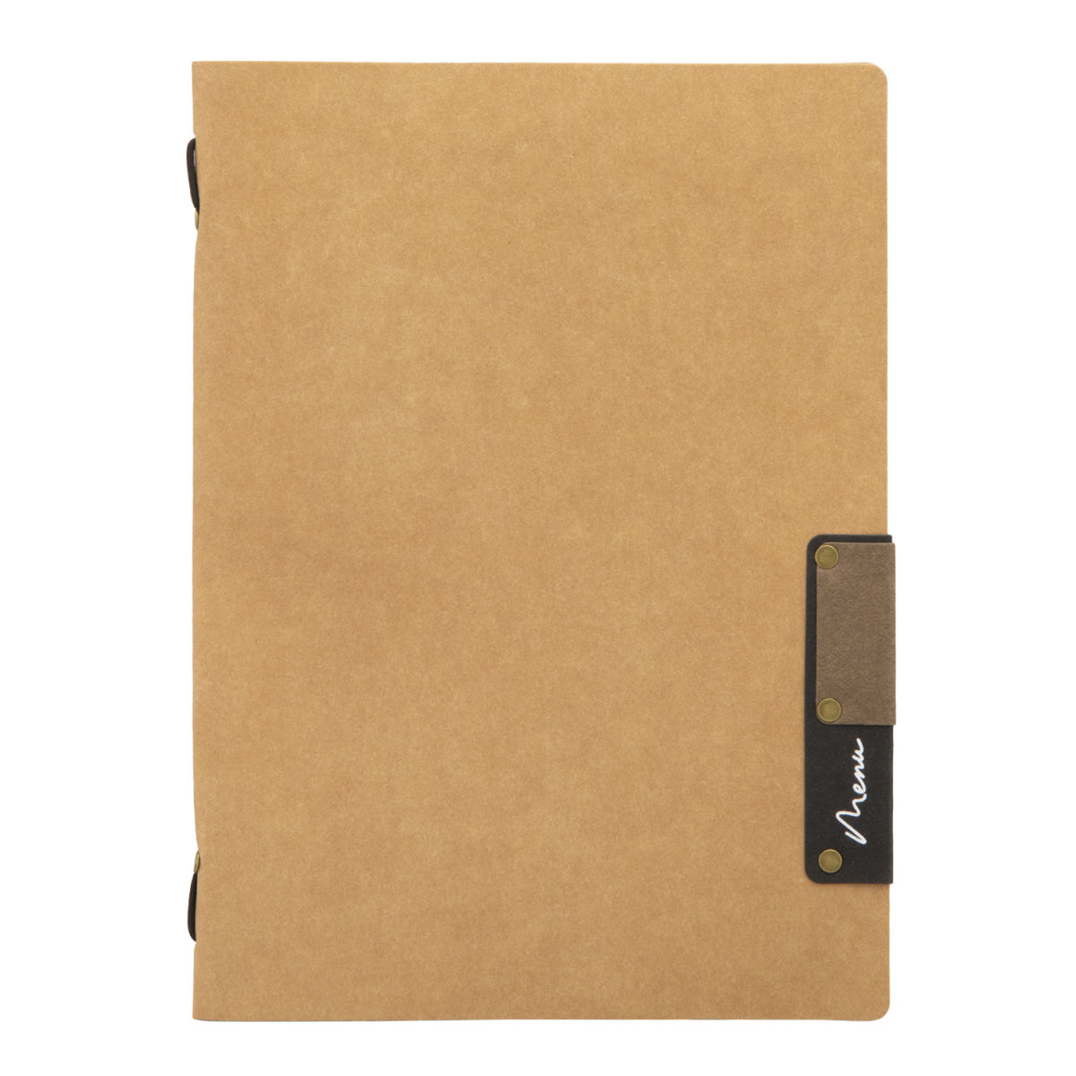 Copertina Menù A5 Nature - Beige - Fibra naturale - 4 facciate Securit; 17.5x25 cm (LxH); beige