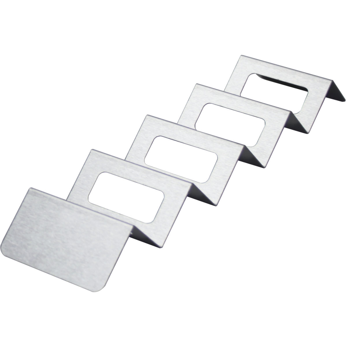 Schneider Snackwelle aus Edelstahl 37x8.5x3.5 cm (LxBxH); edelstahl; rechteckig