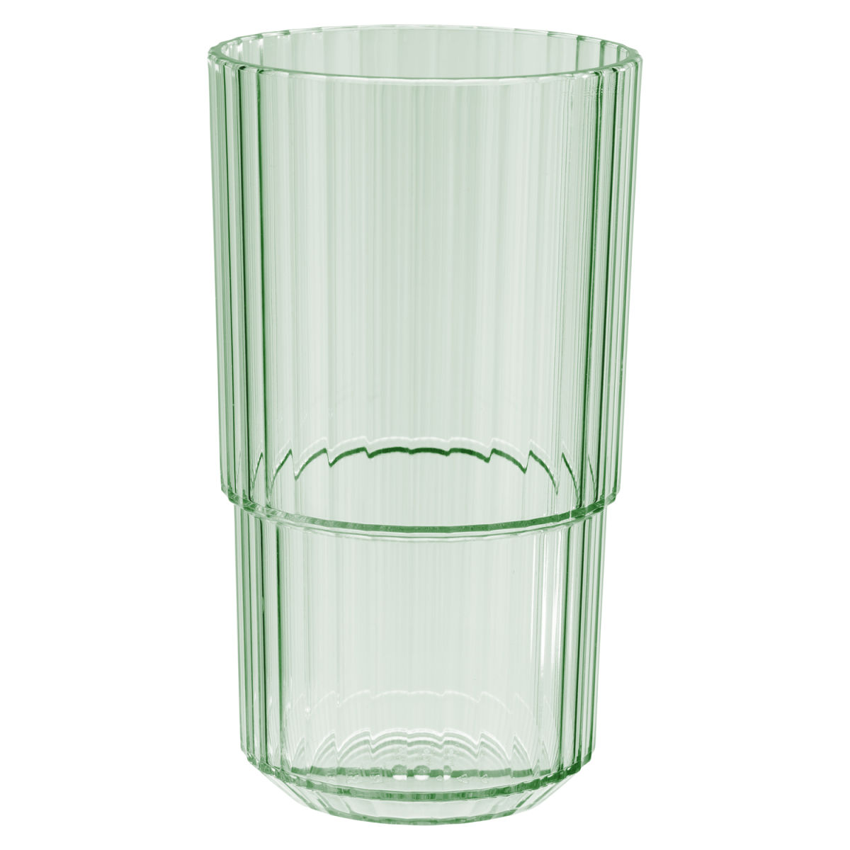 APS Trinkbecher LINEA, Tritan 500 ml, 8.5x8.5x15 cm (LxBxH); grün; 48 Stück / Pack