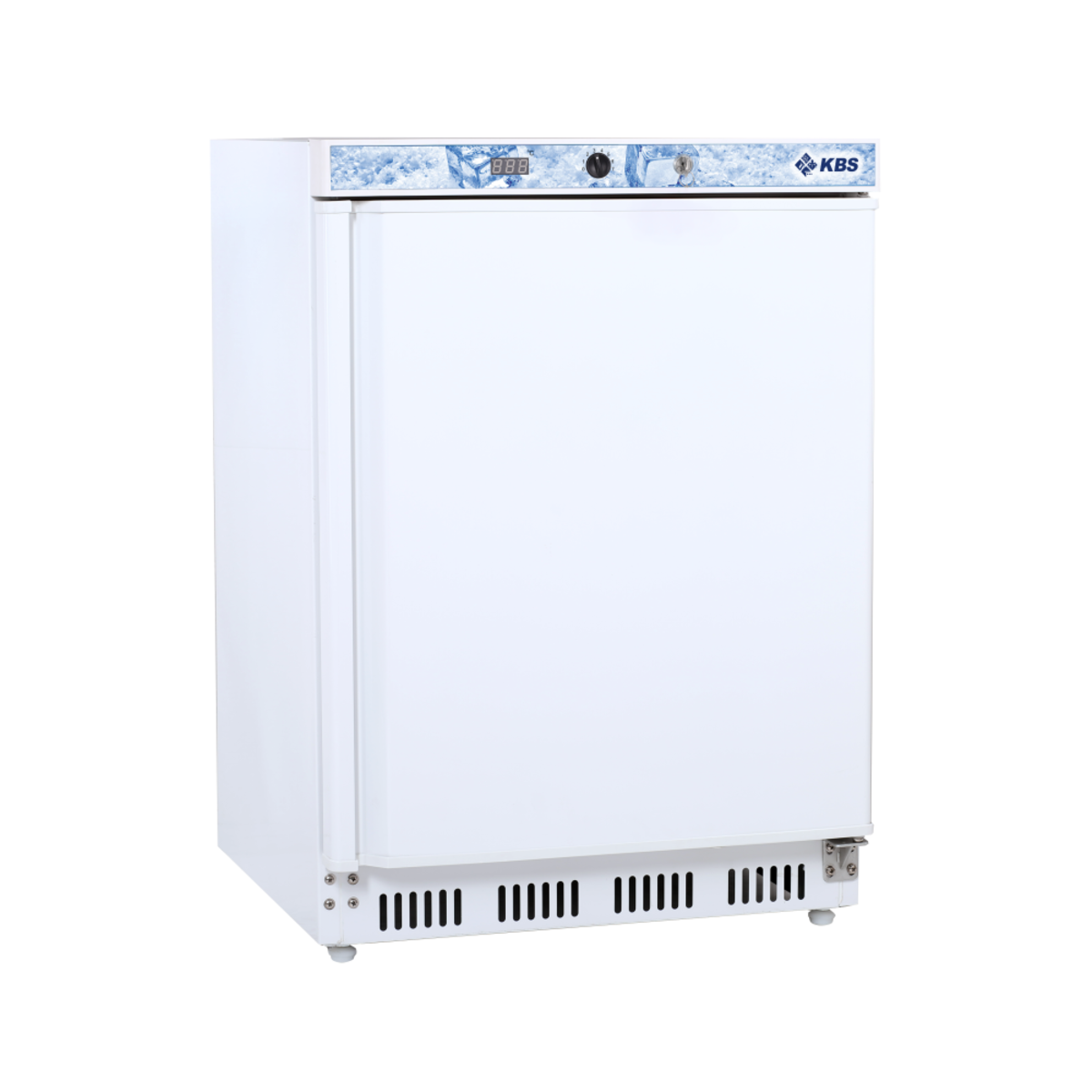 KBS Umluft Gewerbekühlschrank KBS 202 U 129 l, 63 l, 60x85x60 cm (BxHxT); weiß