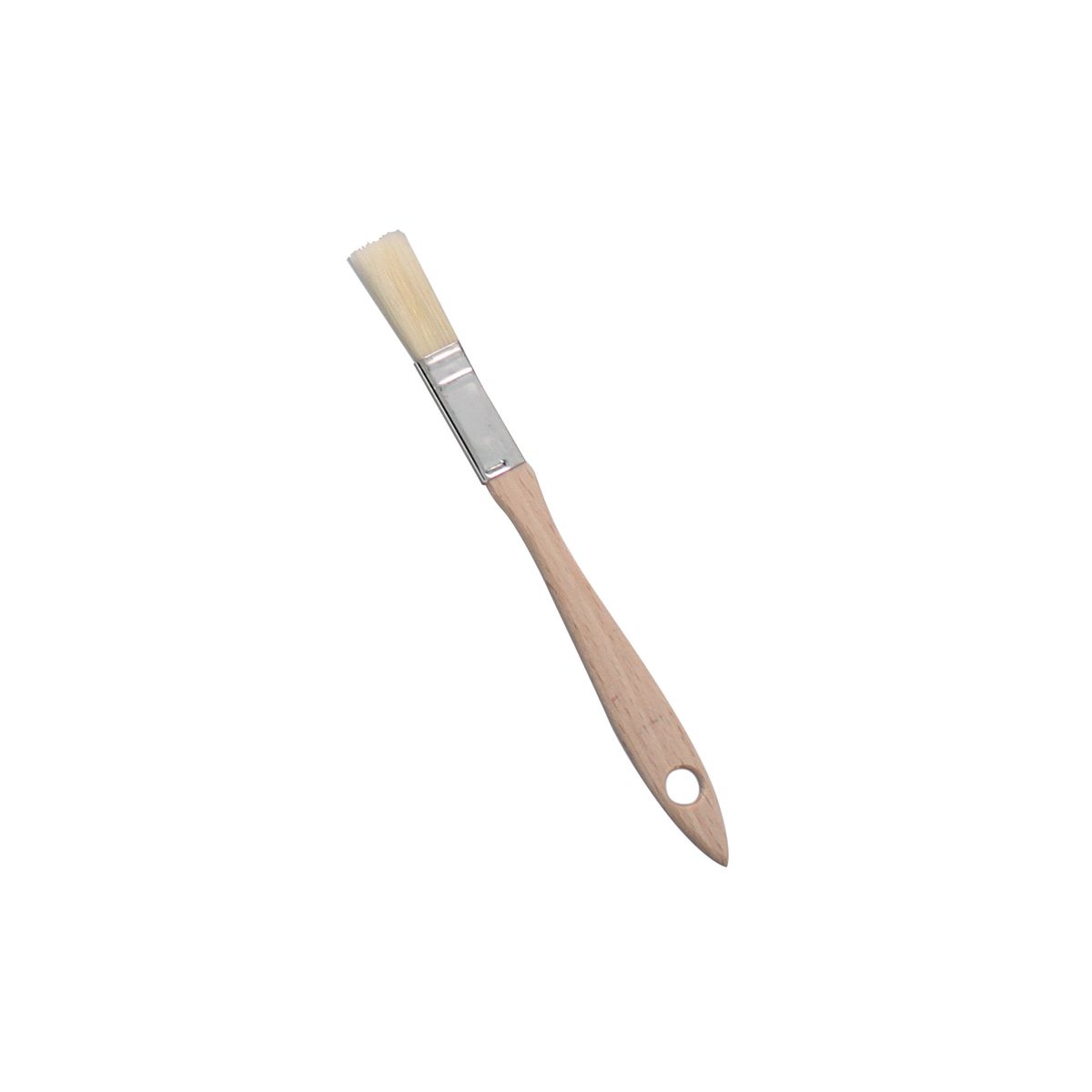 Schneider Pinsel 70% Kunstborsten, 30% Naturschweineborsten mit Holzstiel 18x1x0.4 cm (LxBxH); weiß