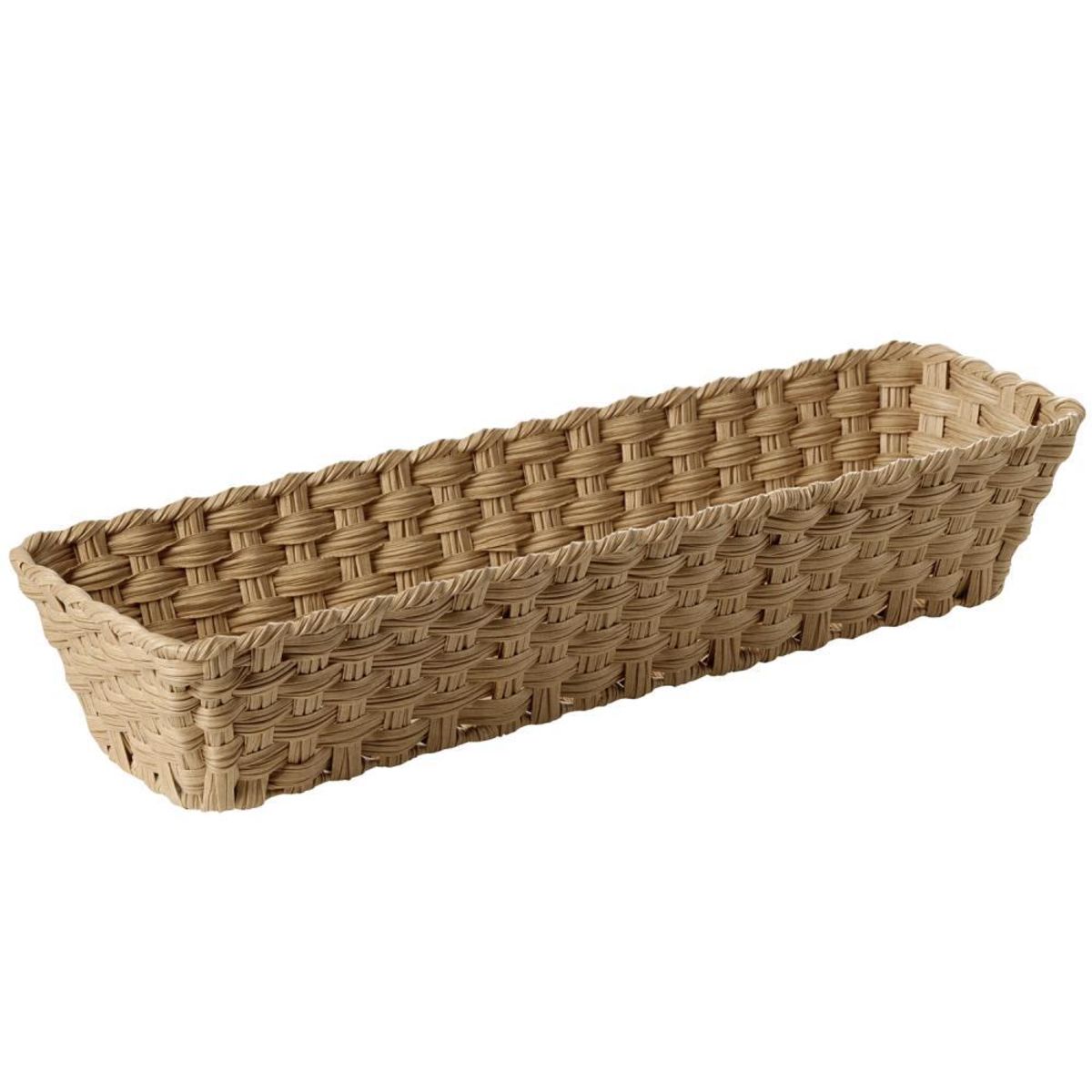 APS GN Korb -TWIRL-; 53x16.2x10 cm (LxBxH); braun