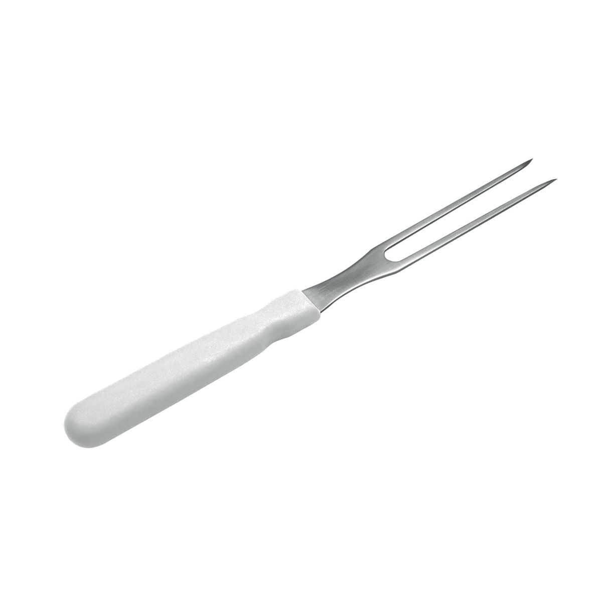 Forchetta per salumi Schneider; 24.5x1.6 cm (LxL); bianco