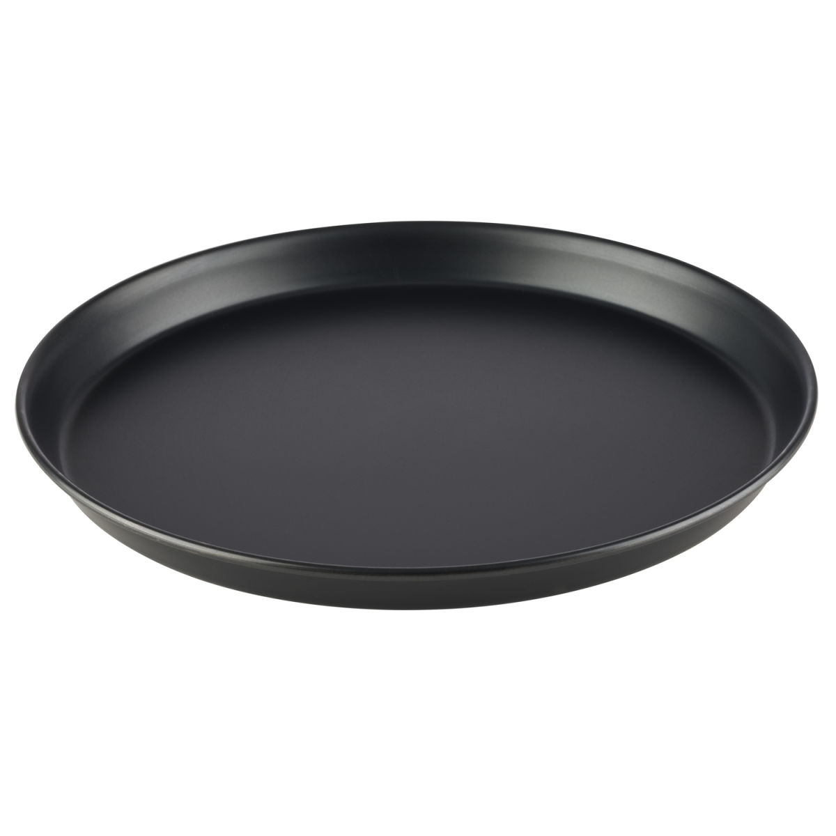Teglia per pizza APS; 2.5x28 cm (HxØ); nero; rotonda