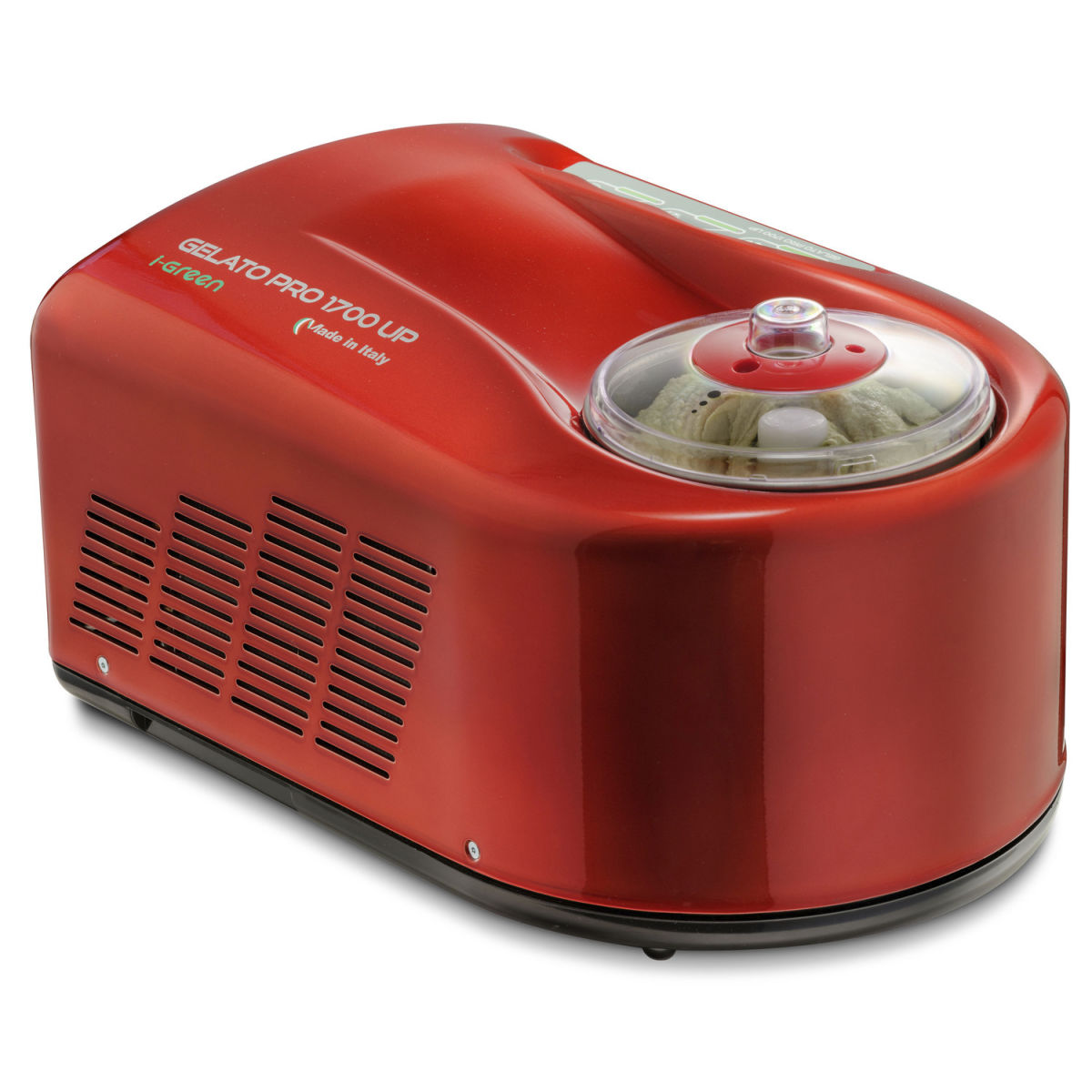 Neumärker Eismaschine Retro Gelato 1700 1700 ml, 27x24.5x38 cm (BxHxT); rot