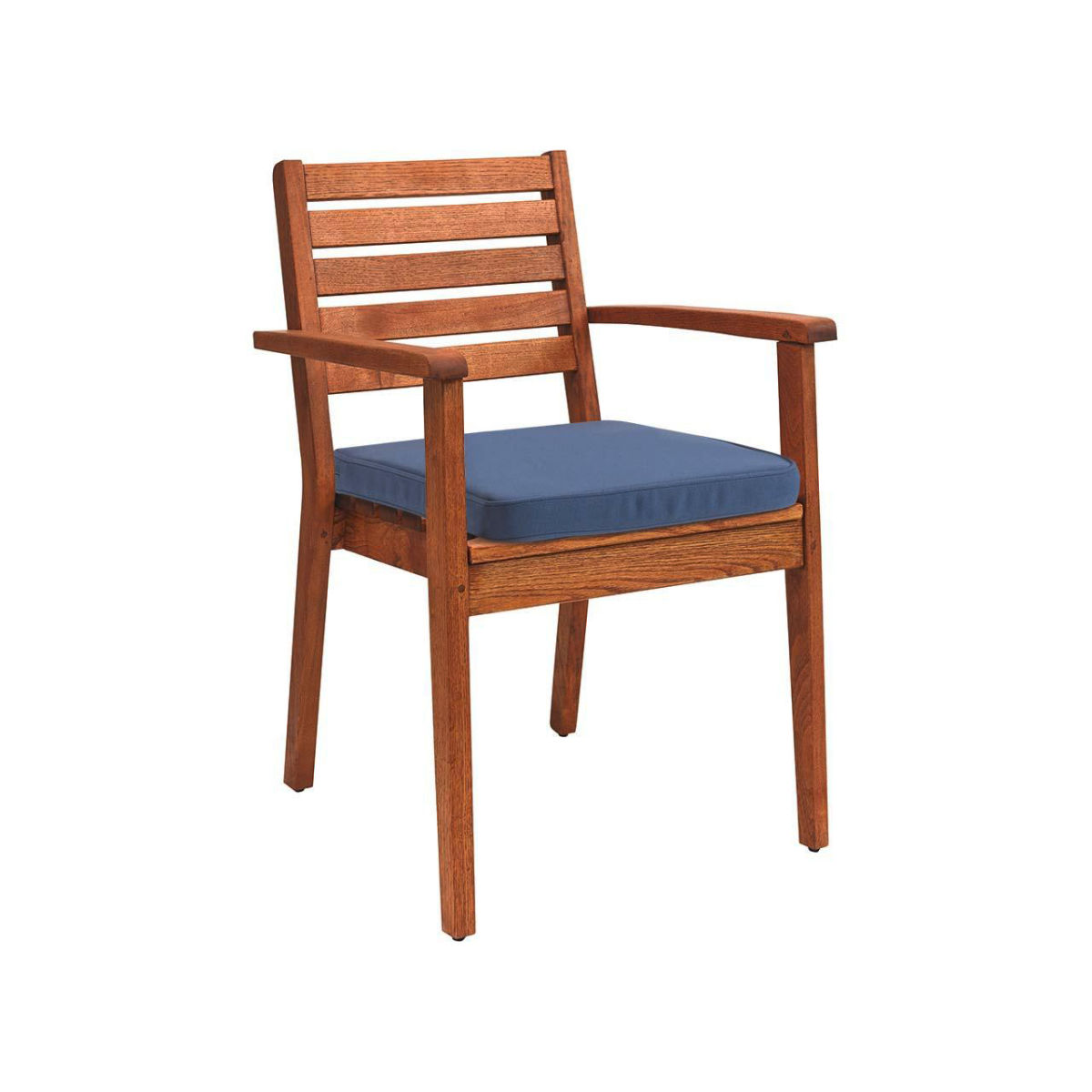 Rondo Auflage für Gartensessel 'Cavo', Bezug aus Polyester 46.5x47x6 cm (BxLxH); blau