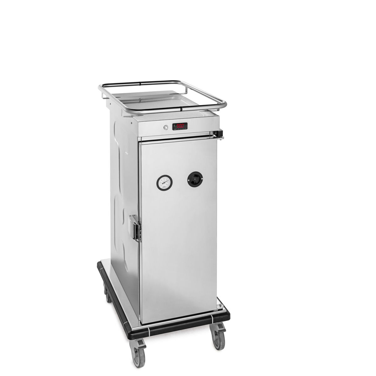 thermohauser Thermo Tower Hot, 14 Einschübe, Nutzinhalt 144 Liter 144000 ml, 53.5x53.5x129.5 cm (BxTxH); silber