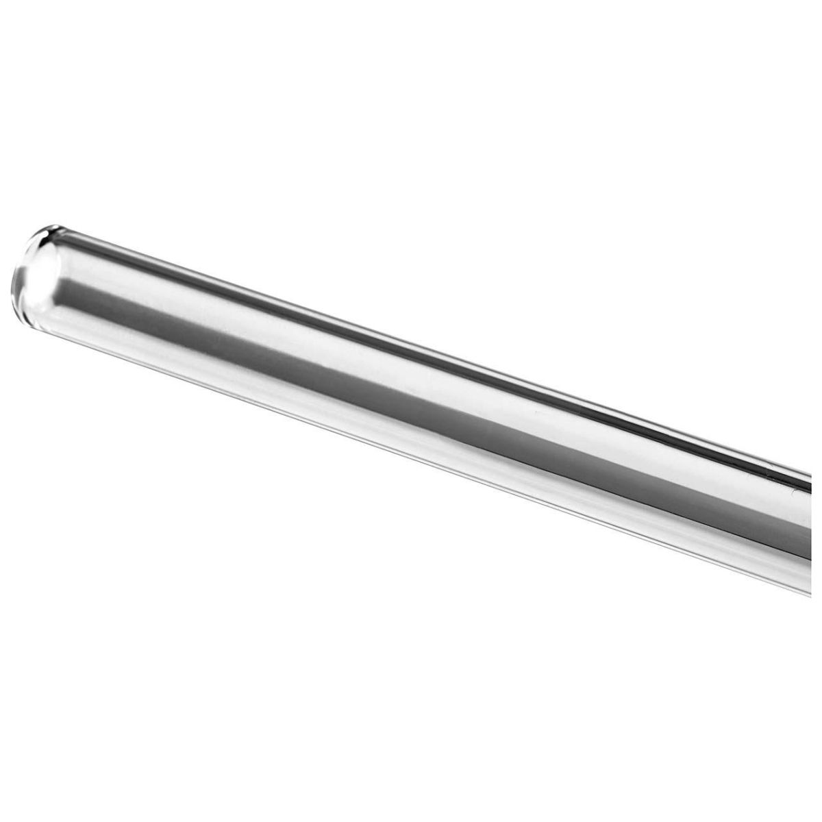 memo 6 Trinkhalme aus Glas Ø 8 x 200 mm mit Bürste; 0.8x20 cm (ØxL); transparent; 10 Stück / Pack