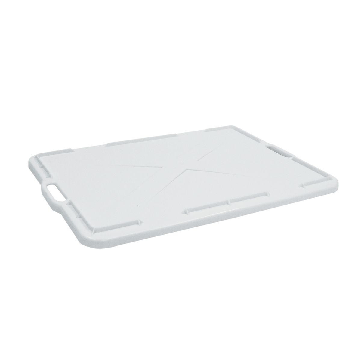Schneider Deckel für Stapelbehälter 65000 ml, 64.5x44.5x2 cm (LxBxH); weiß