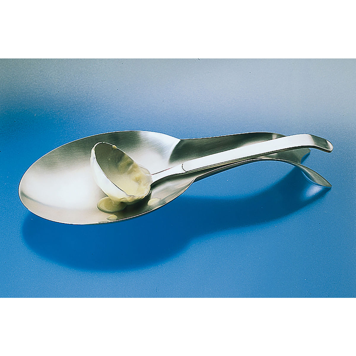 APS Besteckablage, Edelstahl 13x11x3.5 cm (LxBxH); silber; oval