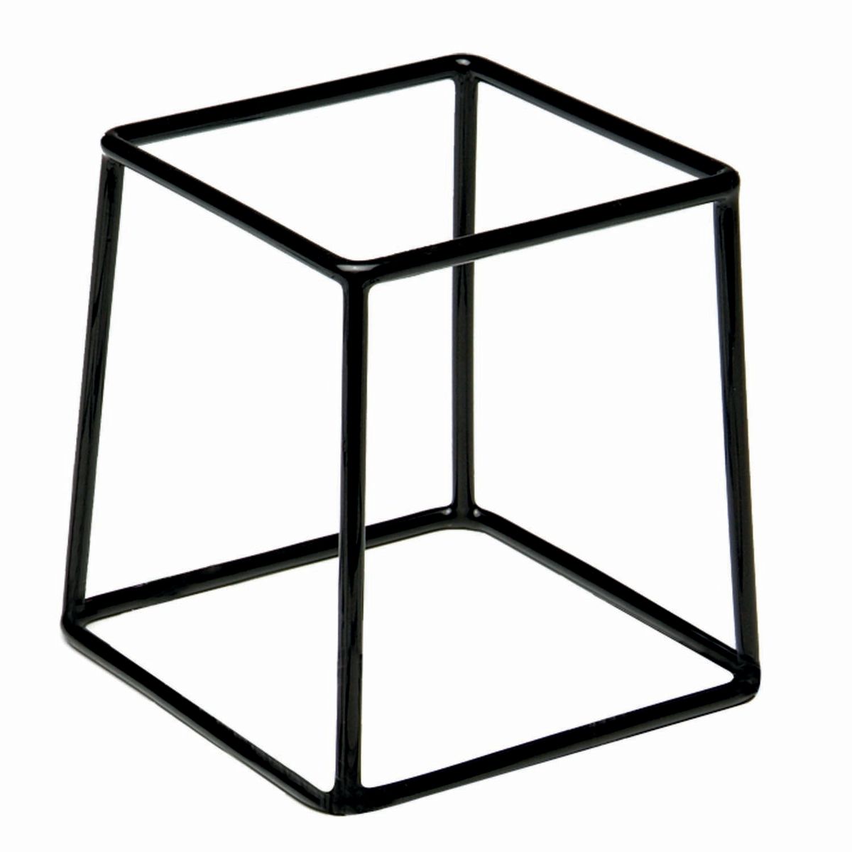 APS Buffetständer MULTI, Metall, eckig 18x18x18 cm (LxBxH); schwarz; quadratisch