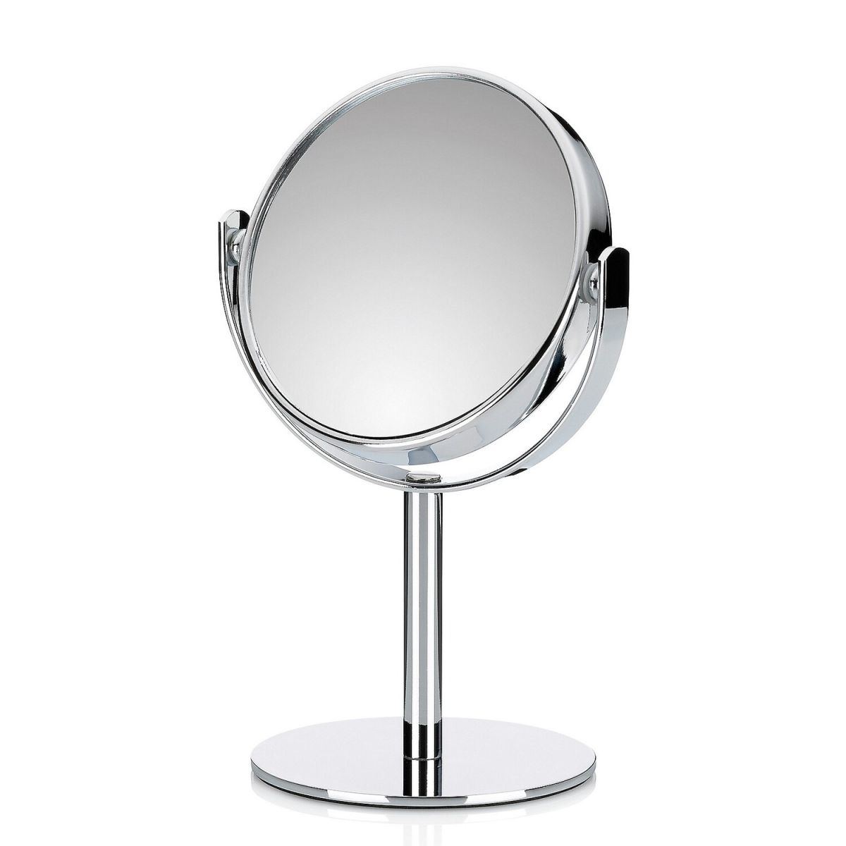 kela Standspiegel Selena Metall 15x8 cm (HxØ); silber