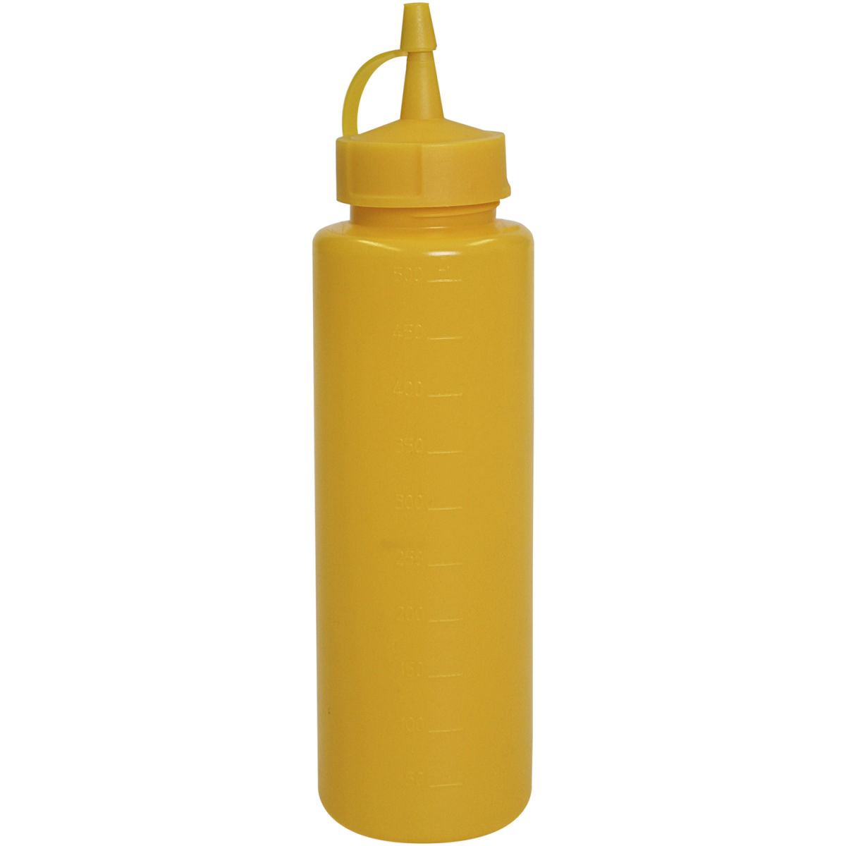 Schneider Quetschflasche Polypropylen 500 ml, 6.2x24 cm (ØxH); gelb