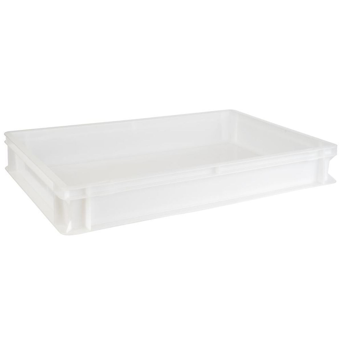 APS Teig- und Pizzaballenbehälter, Polyethylen; 60x40x9 cm (LxBxH); weiß